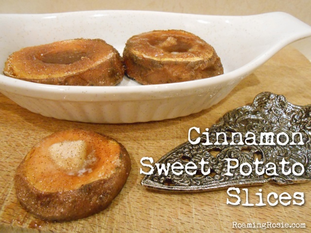 Cinnamon Sweet Potato Slices 