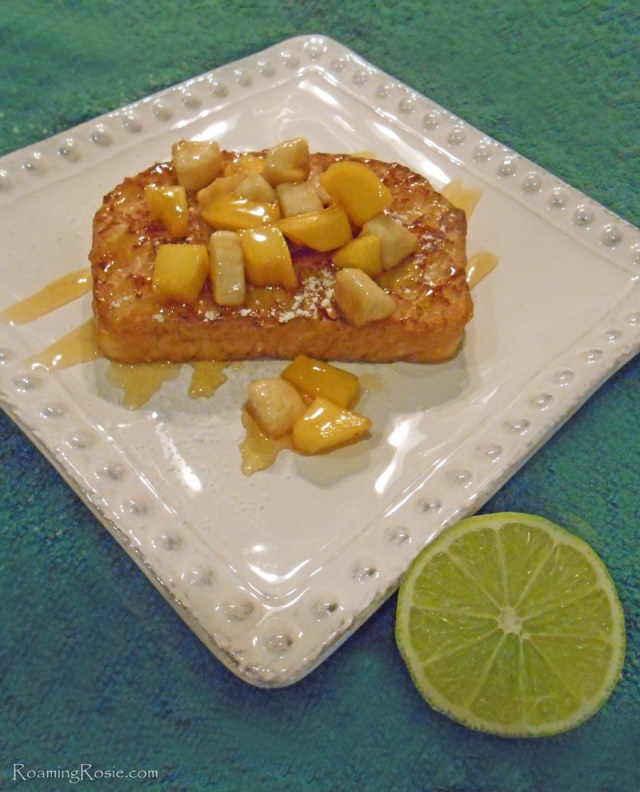 Tropical Almond French Toast