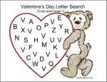 Valentine's Day Letter Search