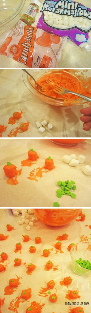 Chocolate Covered Marshmallow Pumpkins for Halloween 2
